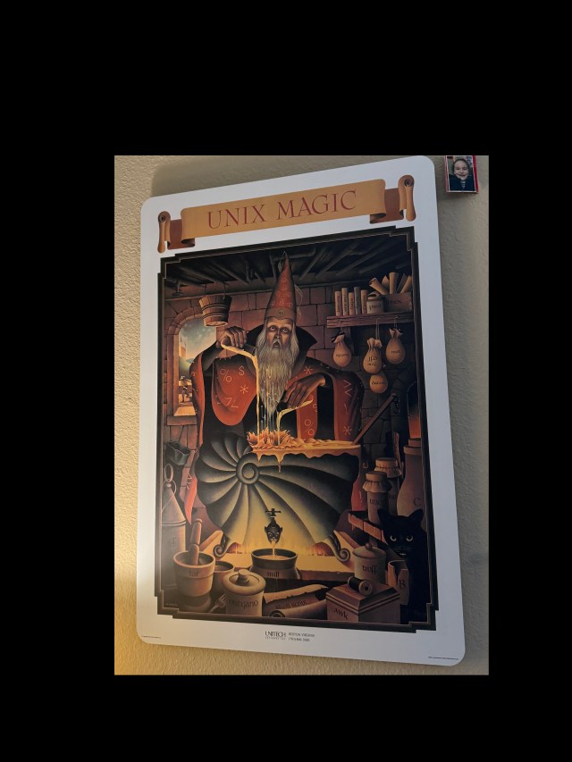 UNIX Magic poster – ultracrepidarian